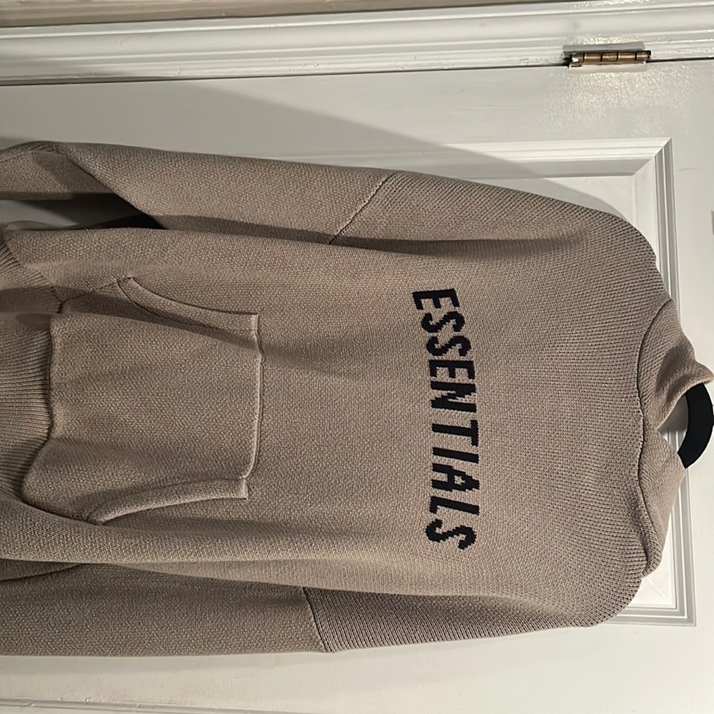 Essentials Knit Hoodie